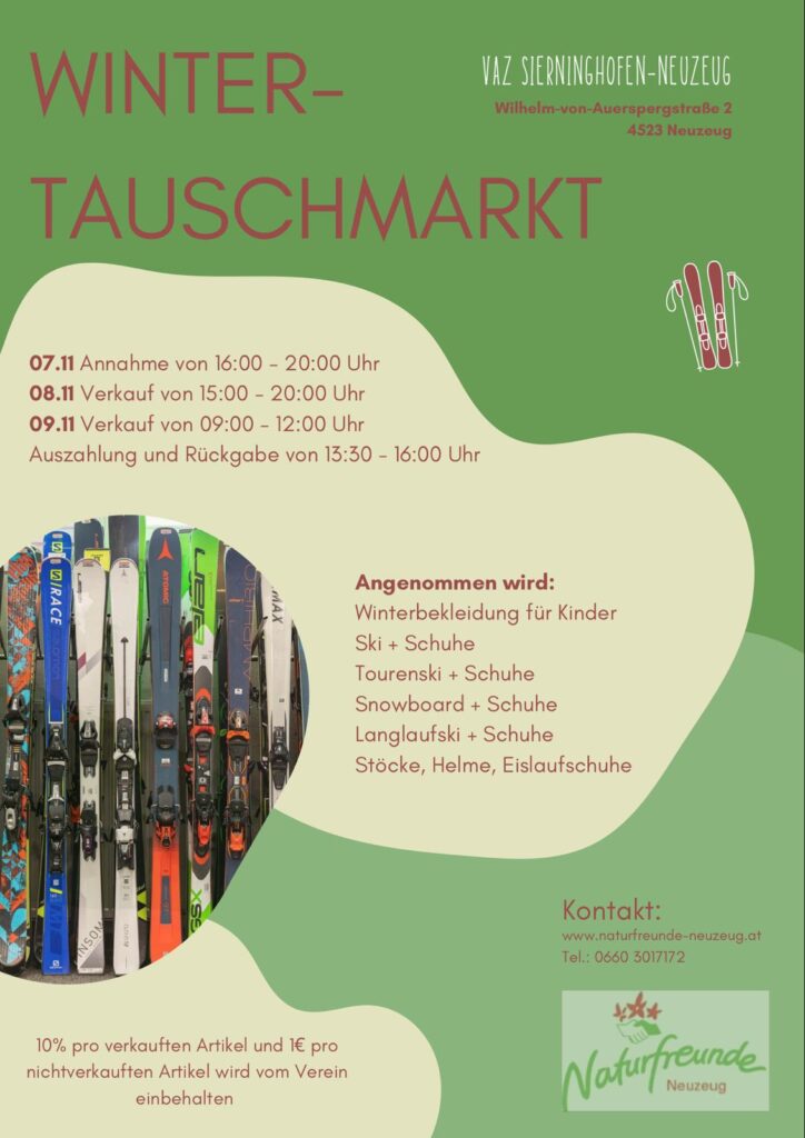 Naturfreunde Tauschmarkt 2024